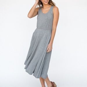 Agnes & Dora heather grey Angelou dress size XXL